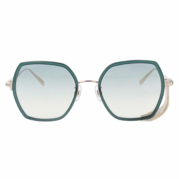 New! Chopard SCHL02V 300K Women Sunglasses in Forest Green and Gold, Authentic Chopard Green Sunglasses for Women for sale | eBay main image 4